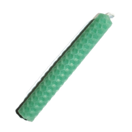 10cm MINT Beeswax Candle