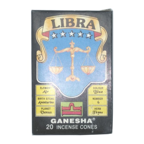 LIBRA ZODIAC Incense Cones