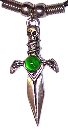 Gothic Dagger Pendant (cg15g)