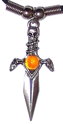 Gothic Dagger Pendant (cg15o) - Click Image to Close