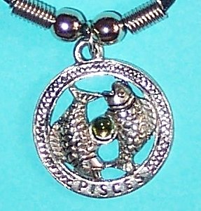 Pisces Zodiac Pewter Pendant (cp_zod_psc) - Click Image to Close