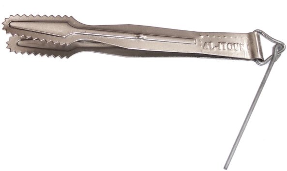 Steel Charcoal Tongs - Click Image to Close