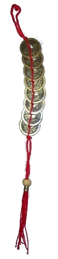 Eight Coin Bookmark - Click Image to Close