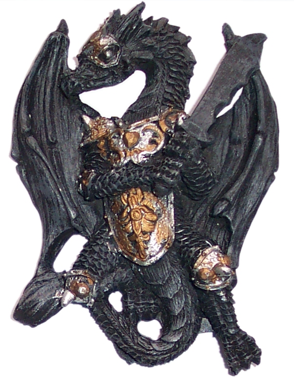 Dragon Fridge Magnet (a) - Click Image to Close