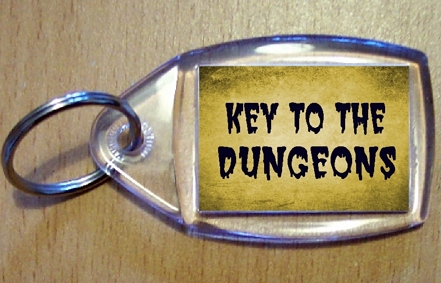 Key To The Dungeon Keyring