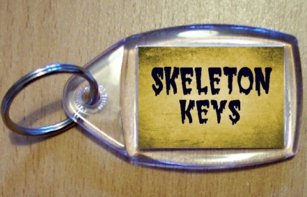 Skeleton Keys Keyring - Click Image to Close