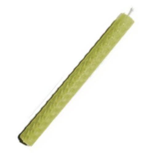 15cm LIME GREEN Beeswax Candle - Click Image to Close