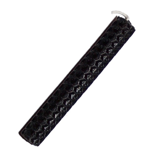 10cm BLACK Beeswax Candle