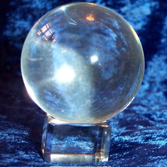60mm Crystal Ball with glass stand and gift box