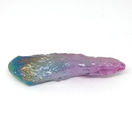 Rainbow Unicorn Aura Quartz Crystal 70mm 26g (q)