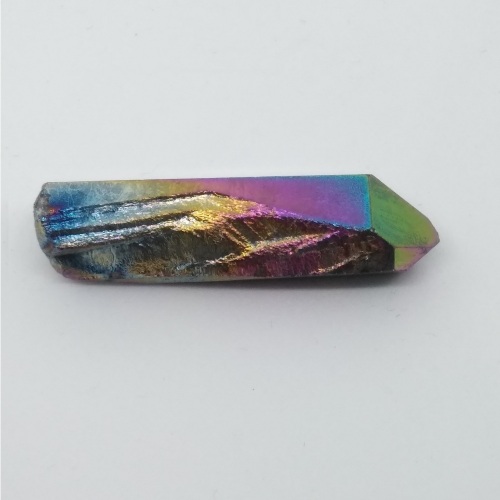 Titanium Aura Quartz Crystal 50mm 14g (e) - Click Image to Close
