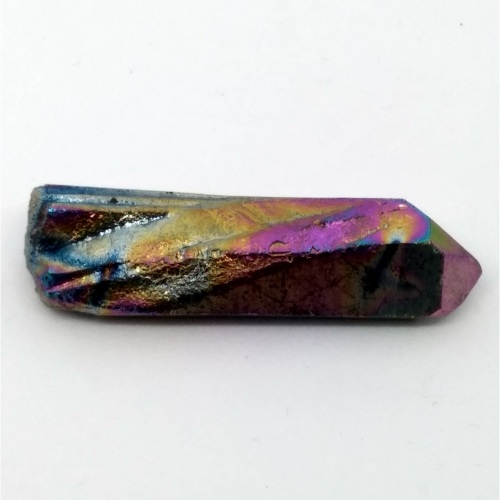 Titanium Aura Quartz Crystal 50mm 14g (e) - Click Image to Close