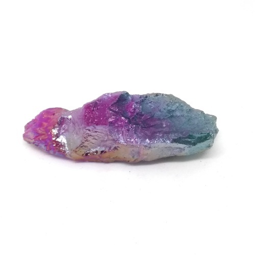 Rainbow Unicorn Aura Quartz Crystal 55mm 20g (n) - Click Image to Close