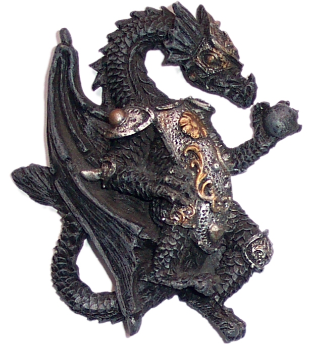 Dragon Fridge Magnet (b)