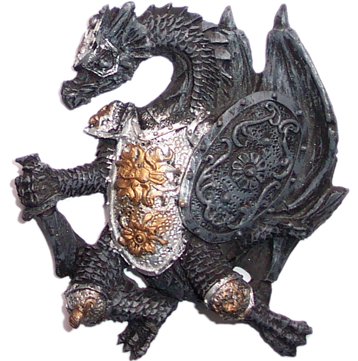 Dragon Fridge Magnet (d)