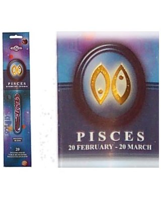 PISCES Zodiac Incense Sticks (Time & Again) - Click Image to Close