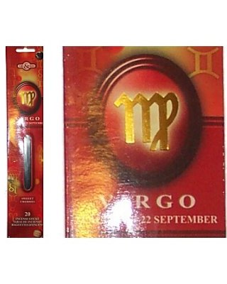 VIRGO Zodiac Incense Sticks (Time & Again)