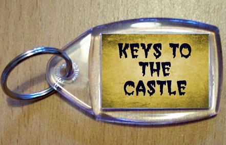Keys To The Castle Keyring