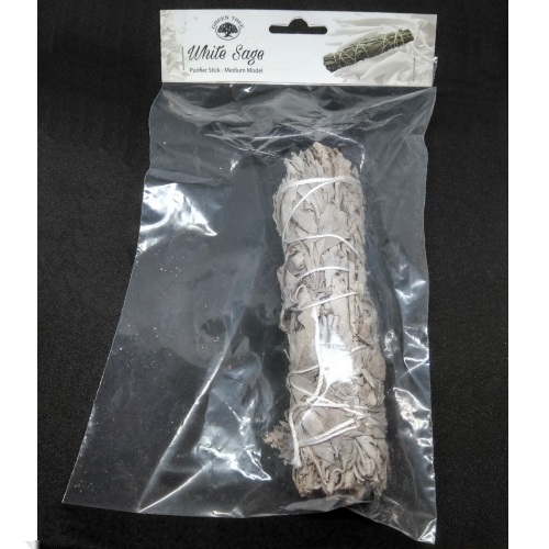 White Sage Purifier Smudge Stick - 15cm (medium)